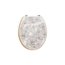 Abattant WC blackflora
