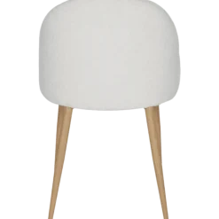 Amelie Chaise bouclé blanc