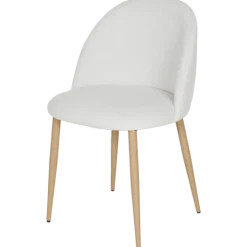 Amelie Chaise bouclé blanc