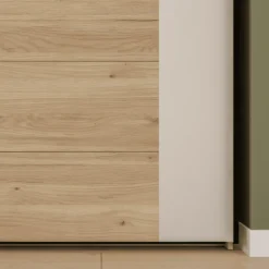 Armoire Bellevue 220 cm avec Lot de 3 étagères