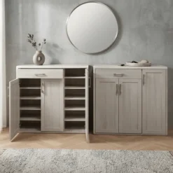 Armoire à chaussures MH 7194 white oak