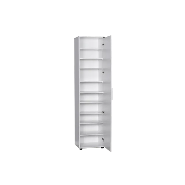 Armoire à chaussures Vista blanc