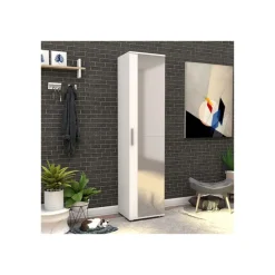 Armoire à chaussures Vista blanc