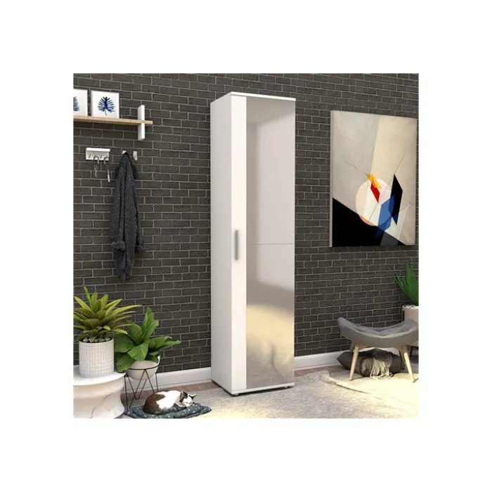 Armoire à chaussures Vista blanc