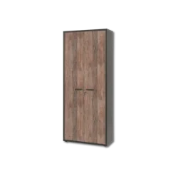 Armoire D Pronto 4 chêne vintage/noir