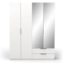 Armoire Ghost 4 portes blanc