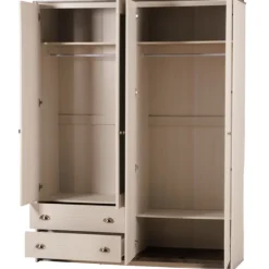 Armoire 4 portes avec miroir Arlo