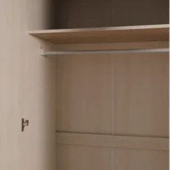 Armoire 4 portes avec miroir Arlo
