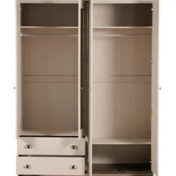 Armoire 4 portes avec miroir Arlo