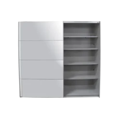 Armoire 2 portes Beta blanc