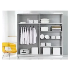 Armoire 2 portes Beta noir