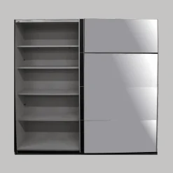 Armoire 2 portes Beta noir