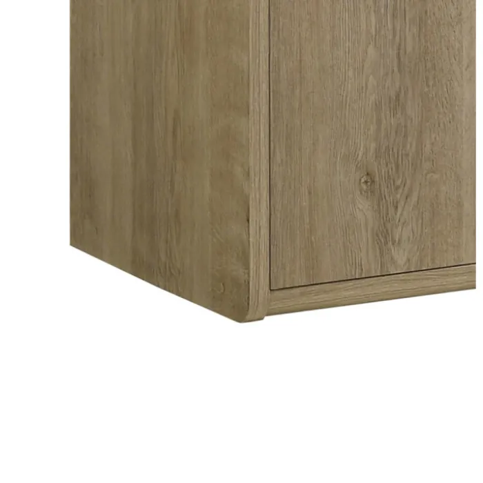 Armoire 6 portes Cara caramel oak