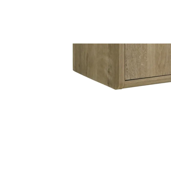 Armoire 2 portes Cara caramel oak