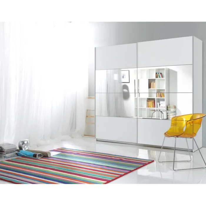 Armoire 2 portes (180cm) Beta blanc