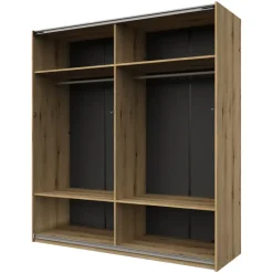 Armoire 2 portes (200cm) Kato chêne etna