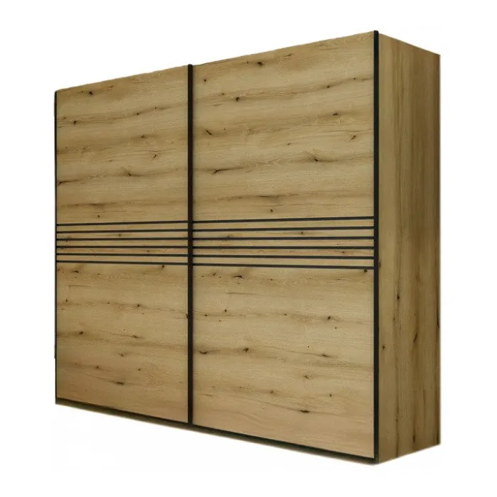 Armoire 2 portes (200cm) Kato chêne etna