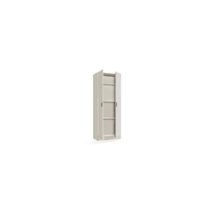 Armoire 2 portes (180cm) Multiusos blanc