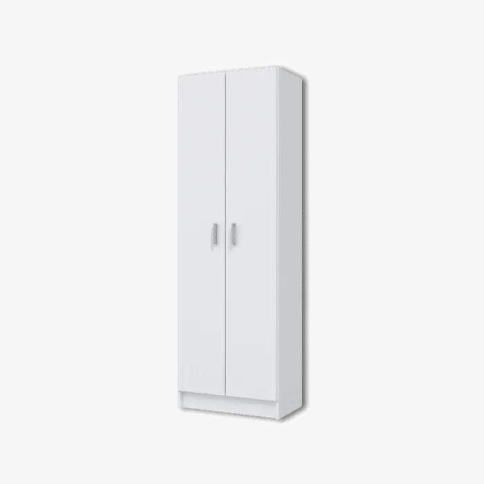 Armoire 2 portes (180cm) Multiusos blanc