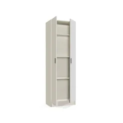 Armoire 2 portes (180cm) Multiusos blanc