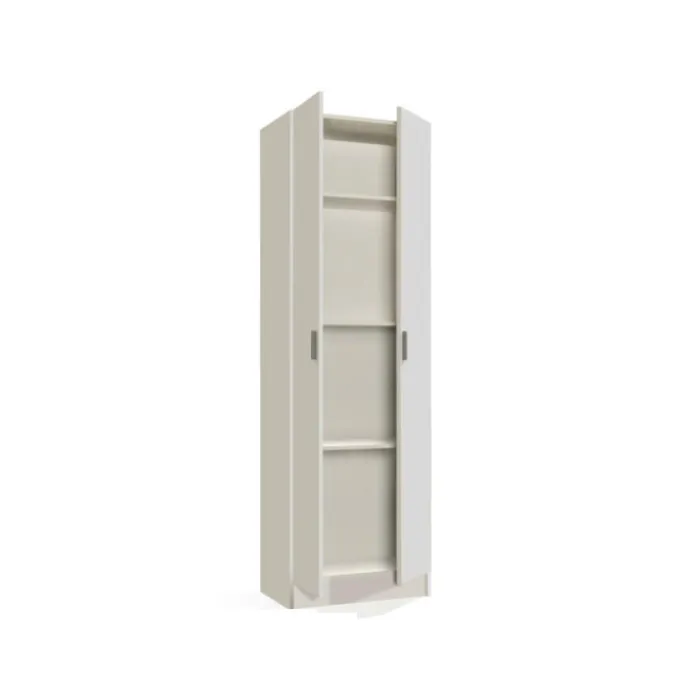 Armoire 2 portes (180cm) Multiusos blanc