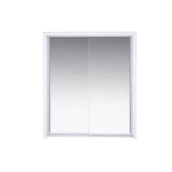 Armoire 2 portes 182 cm Touch blanc