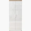 Armoire 2 portes Easy bianco et cadiz