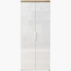 Armoire 2 portes Easy bianco et cadiz