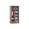 Armoire 2 portes Elias gris