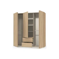 Armoire 3 portes et 2 tiroirs Mosaik