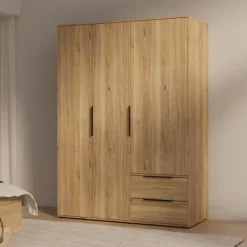 Armoire 3 portes et 2 tiroirs Orkney