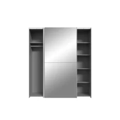 Armoire 2 portes Kaikais blanc mat