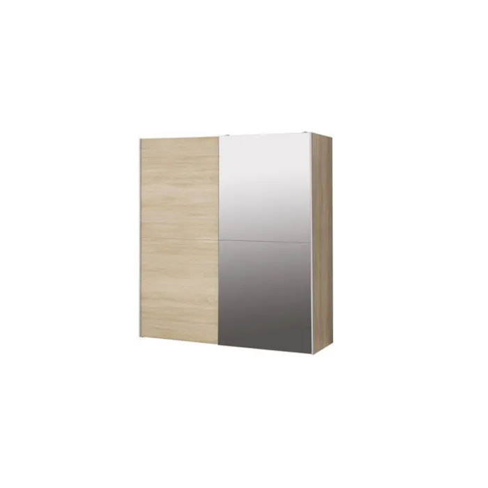 Armoire 2 portes Kaikais chêne sonoma