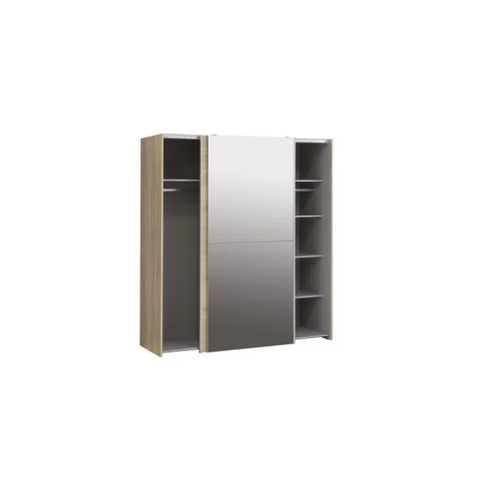 Armoire 2 portes Kaikais chêne sonoma
