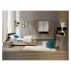 Armoire 4 portes Luna chêne clair