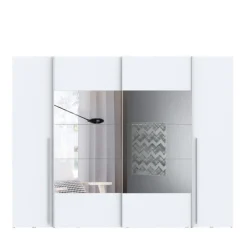 Armoire 2 portes Rexgo blanc