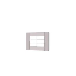 Armoire 2 portes Rexgo blanc
