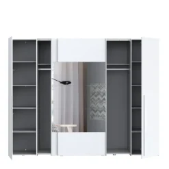 Armoire 2 portes Rexgo blanc