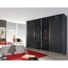 Armoire 4 portes Syncrono gris métal