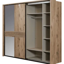 Armoire 2 portes Tanya canyon oak
