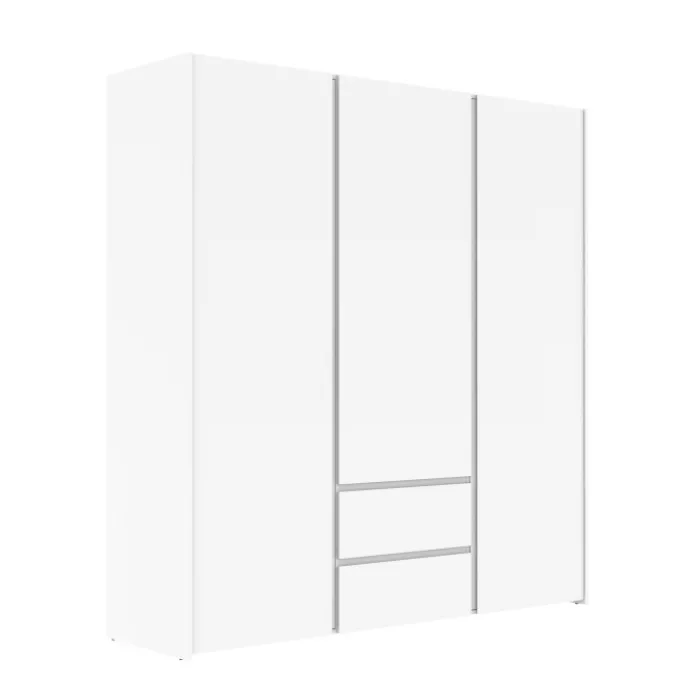 Armoire 3 portes, 2 tiroirs Mosaik blanc ( sur commande )