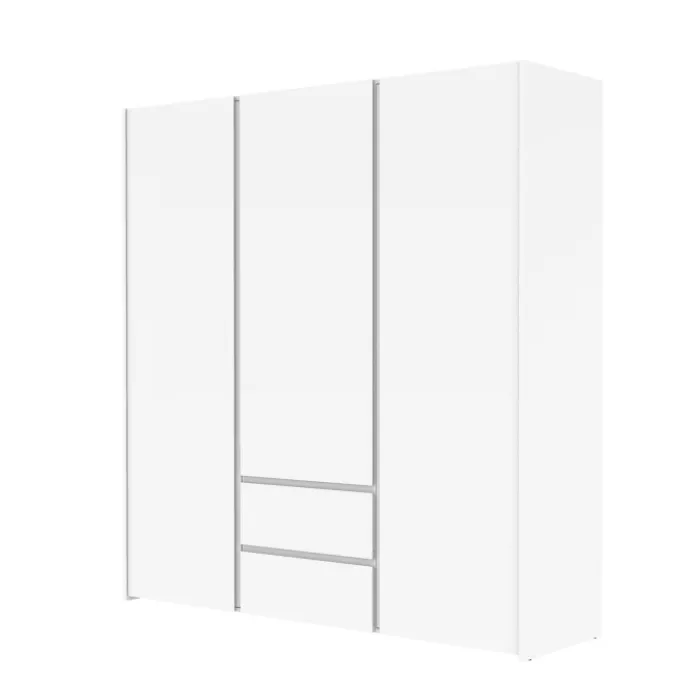 Armoire 3 portes, 2 tiroirs Mosaik blanc ( sur commande )