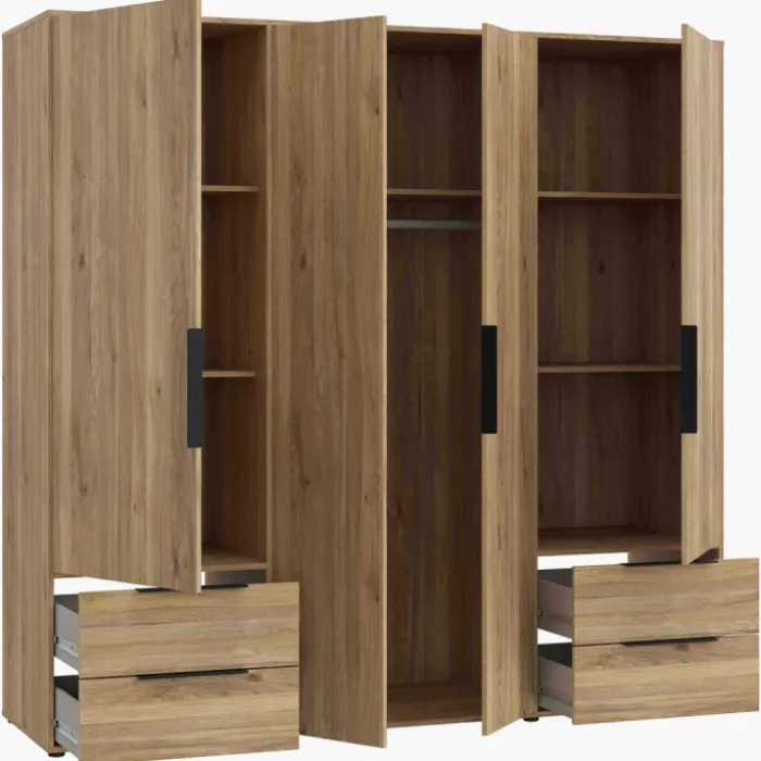 Armoire 4 portes + 4 tiroirs Orkney