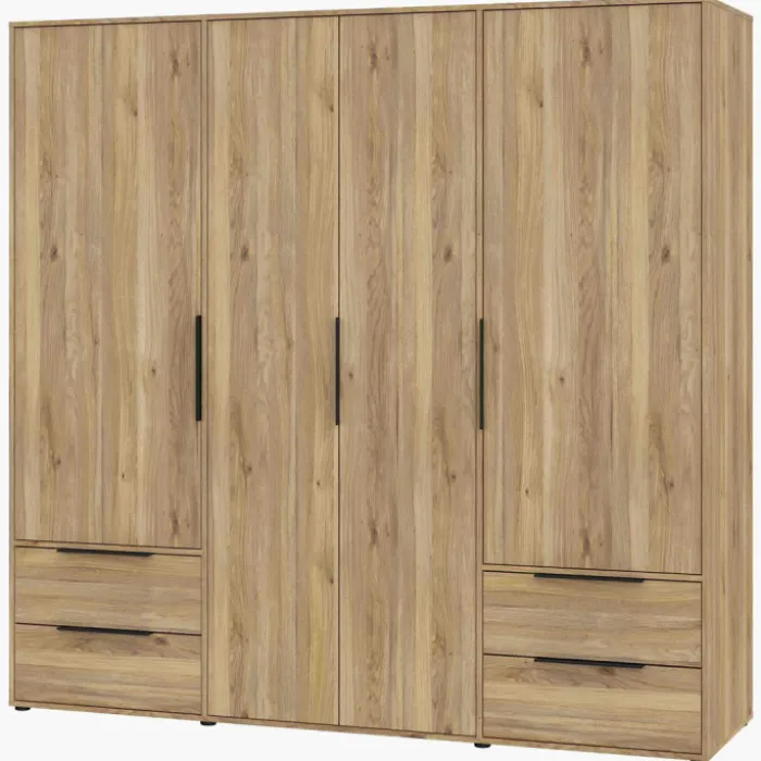 Armoire 4 portes + 4 tiroirs Orkney