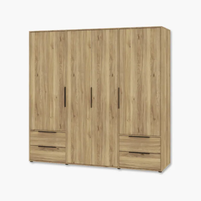 Armoire 4 portes + 4 tiroirs Orkney