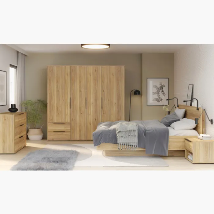 Armoire 4 portes + 4 tiroirs Orkney
