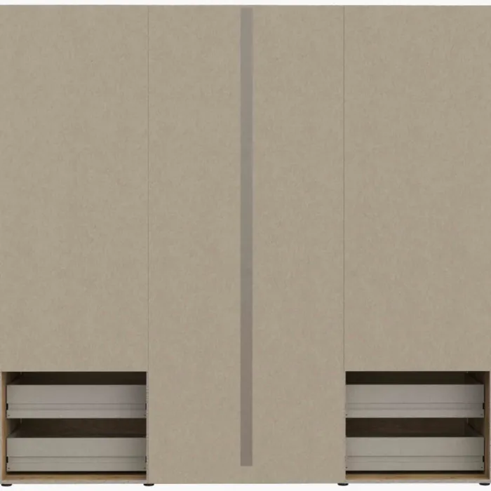 Armoire 4 portes + 4 tiroirs Orkney