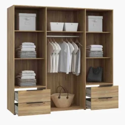 Armoire 4 portes + 4 tiroirs Orkney