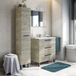 Athena - salle de bain ( colonne + meuble )