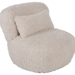 Badesi - Fauteuil Beige / blanc